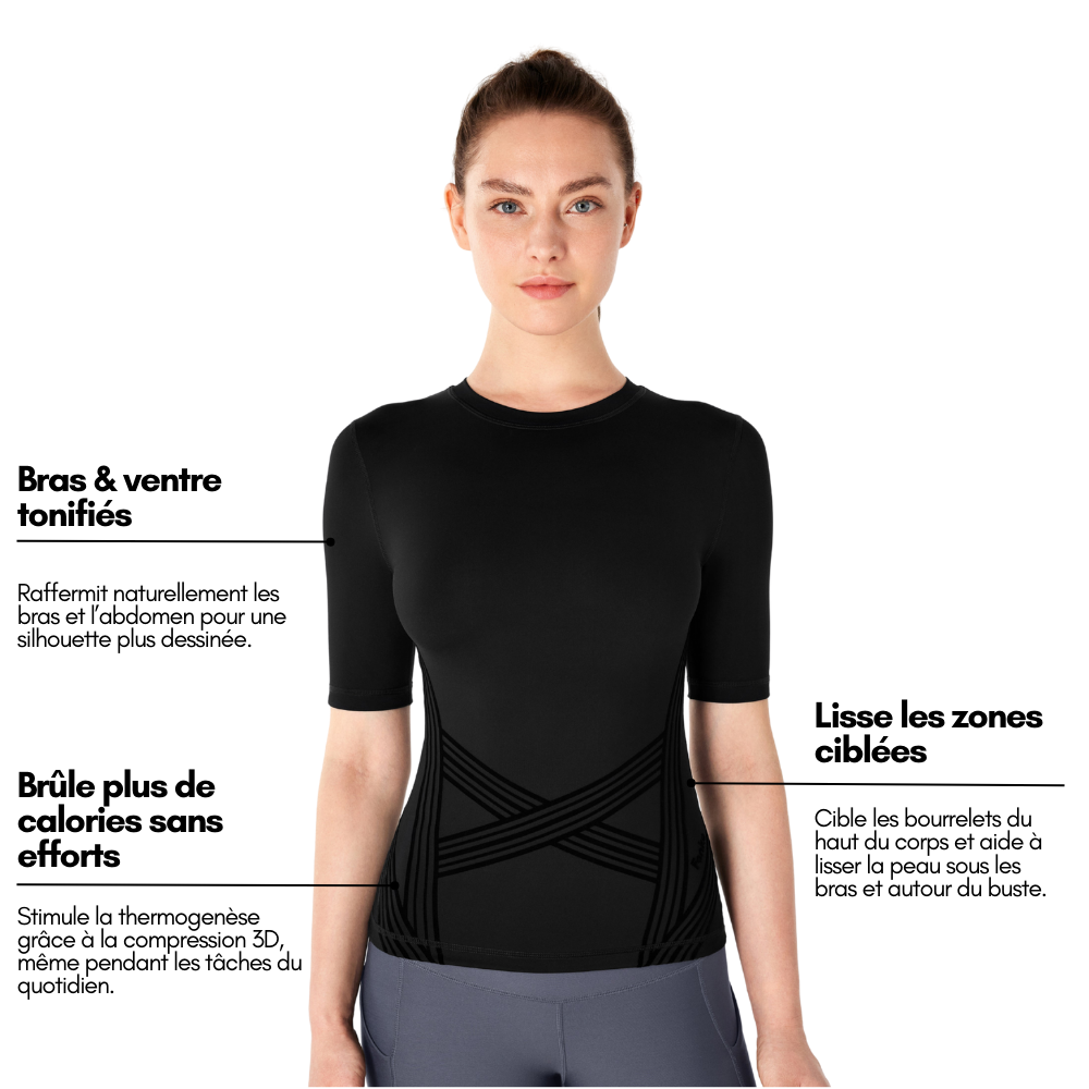 T-shirt Compression - Anti-cellulite