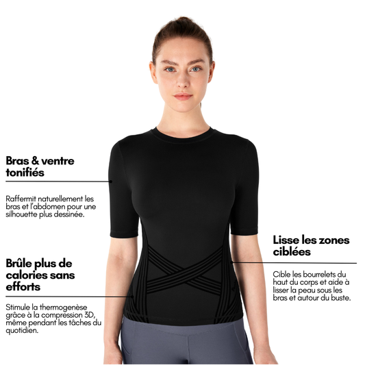 T-shirt Compression - Anti-cellulite