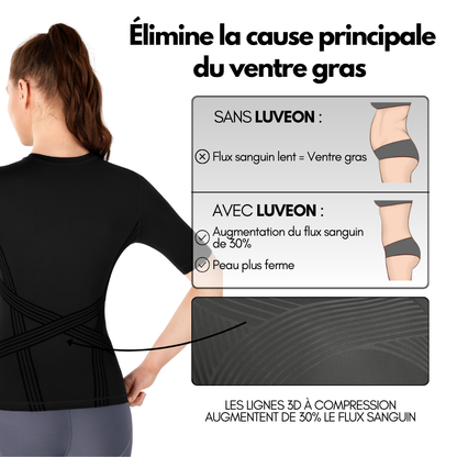 T-shirt Compression - Anti-cellulite